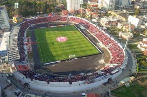 Elbasan Arena from an angle