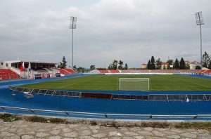 Skënderbeu Stadium Full View.